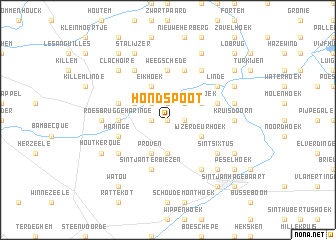 map of Hondspoot