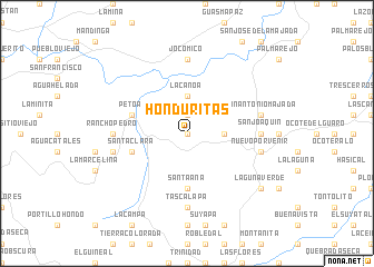 map of Honduritas