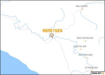 map of Honeydew