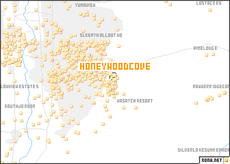 map of Honeywood Cove