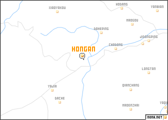 map of Hong\
