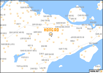 map of Hong\