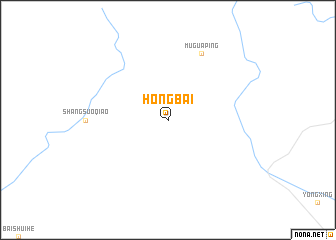 map of Hongbai