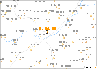 map of Hongch\