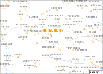 map of Hong-ch\