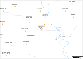 map of Hongdang