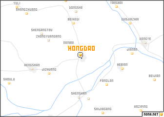 map of Hongdao