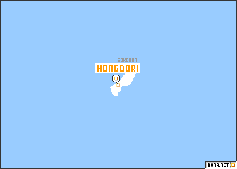 map of Hongdo-ri