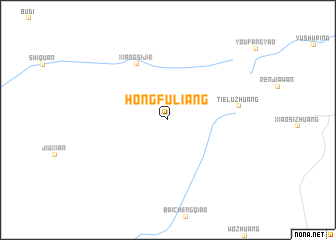 map of Hongfuliang