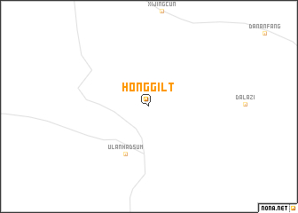 map of Honggilt