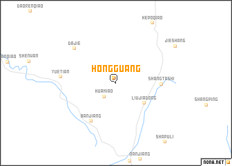 map of Hongguang