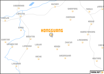 map of Hongguang