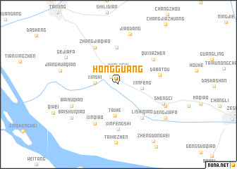 map of Hongguang