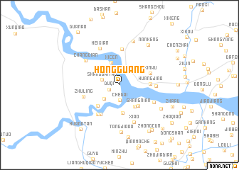 map of Hongguang