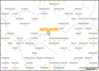 map of Hönghkam