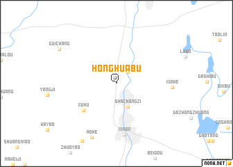 map of Honghuabu