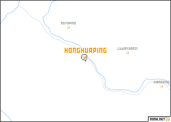 map of Honghuaping