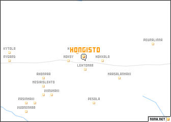 map of Hongisto