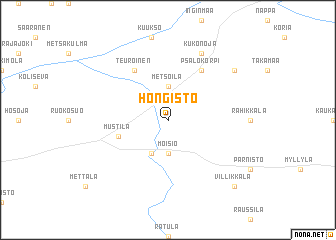 map of Hongisto