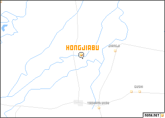 map of Hongjiabu