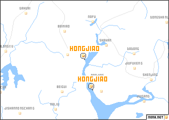 map of Hongjiao