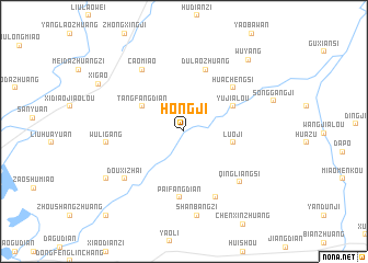 map of Hongji