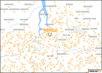 map of Hongji