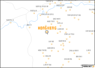 map of Hongkeng