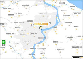 map of Hongkou
