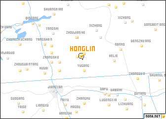 map of Honglin