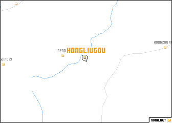 map of Hongliugou