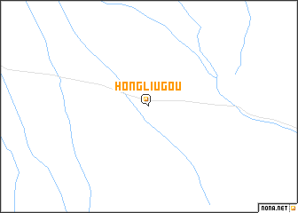 map of Hongliugou