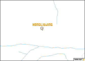 map of Hongliujing