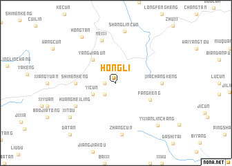 map of Hongli