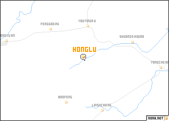 map of Honglu