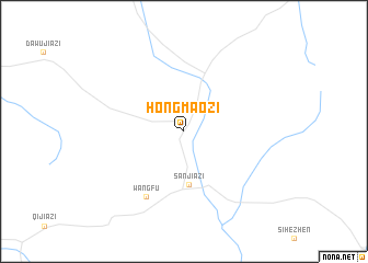 map of Hongmaozi