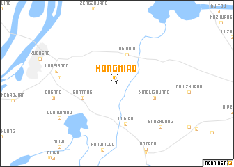 map of Hongmiao