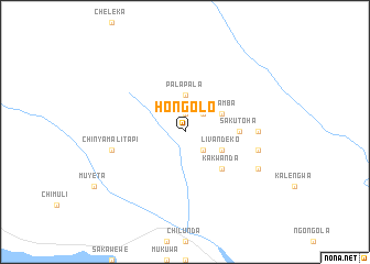map of Hongolo