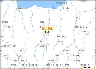 map of Hongo