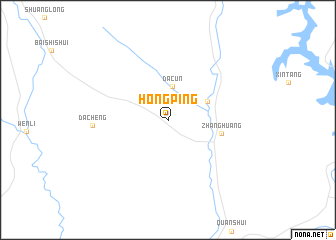 map of Hongping