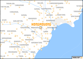 map of Hongp\