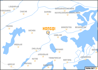 map of Hongqi