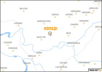 map of Hongqi