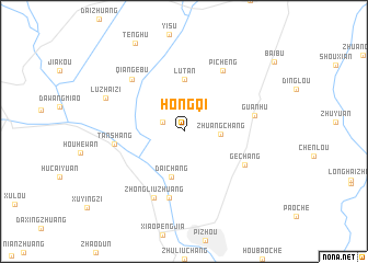 map of Hongqi