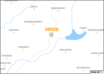 map of Hongqi