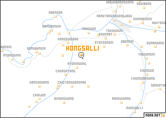 map of Hongsal-li