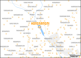 map of Hongsang-ni