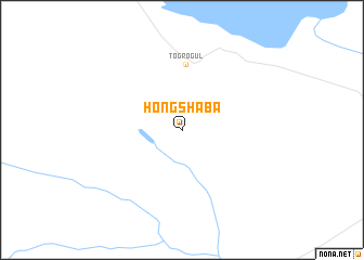map of Hongshaba