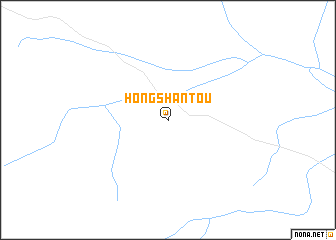 map of Hongshantou