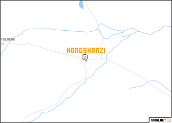 map of Hongshanzi